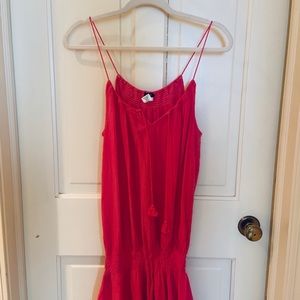 J. Crew ✨3 for $15✨ Y2K Vintage Pink Cotton Dress Cover Up Size XS